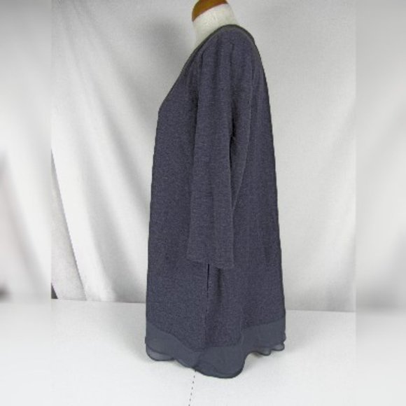 LOGO Lounge Blue Plus 2X Tunic Top Pockets - Picture 2 of 13